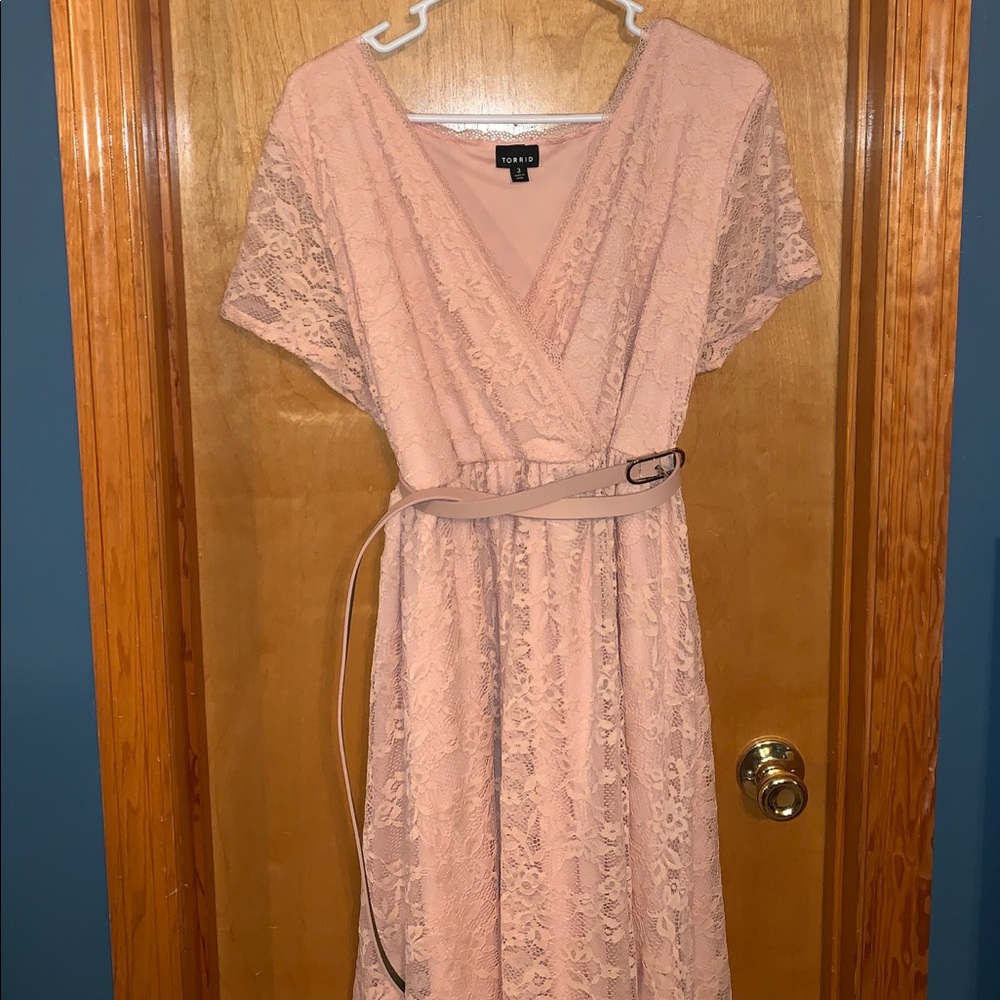 Torrid size 3 lace dress